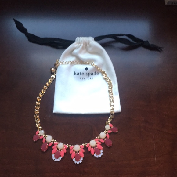 kate spade Jewelry - New Red Kate Spade Statement Necklace